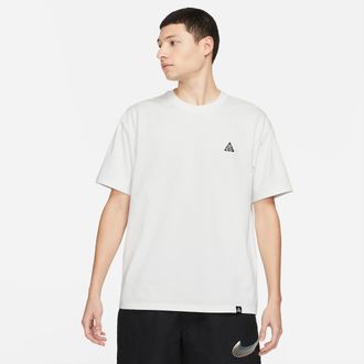 Nike Mens Nike ACG Short-Sleeve T-Shirt in White | DC5356-121