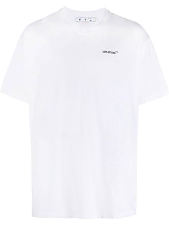 Off-white T-shirt Arrows con stampa - Bianco