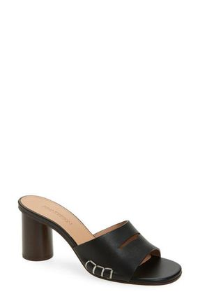 J.W.Anderson Loafer Slide Sandal in Black at Nordstrom, Size 6.5Us