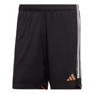 adidas (WMNS) adidas Germany 22 Home Shorts Asia Sizing Black White HJ9605