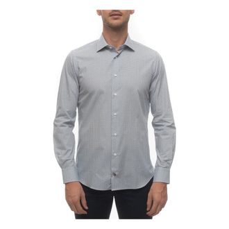 Carrel Casual overhemd - Heren - Casual Overhemden - Wit - 2XS - Katoen - Overhemden