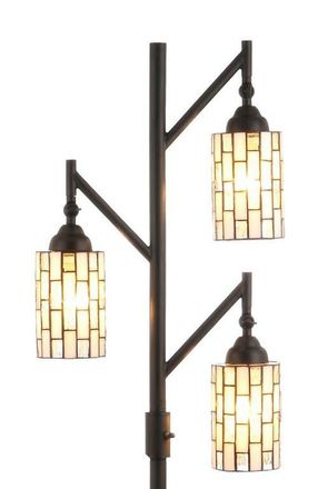 Jonathan Y Designs Lewis Tiffany-Style 71 Multi-Light LED Floor Lamp, Bronze at Nordstrom