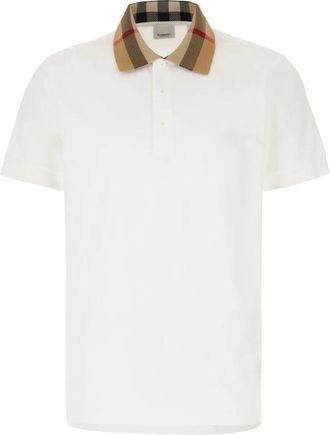 Burberry Hombre, Camisetas, Blanco, Talla: S
