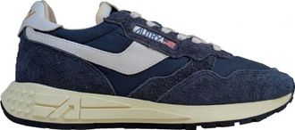 Autry Blauwe Reelwind Lage Sneakers - Heren - Sneakers - Blauw - 42 EU - Nylon - Schoenen