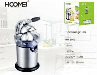 Trade Shop Trade Shop - Spremiagrumi Limoni Arance Elettrico Professionale 350ml 130 Watt Hoomei Hm-6970
