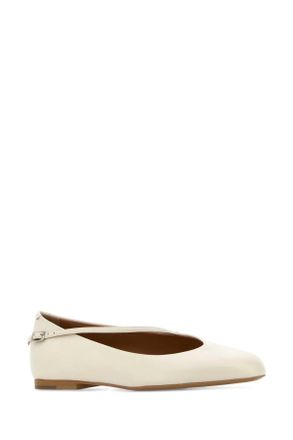 Jil Sander J16wz0020p7689 112 Antiquewhite Ballerine Flat Shoes