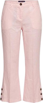 Trussardi Pantaloni cropped - - Trousers - Donna - Rosa - S