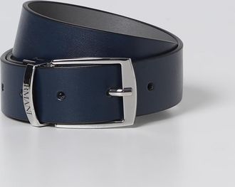 Emporio Armani Cintura reversibile in pelle