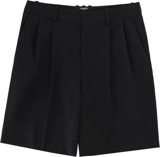 Balmain Hombre, Pantalones cortos, Negro, Talla: L