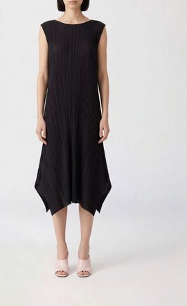 Pleats Please Issey Miyake Abito asimmetrico Pleats Please Issey Miyake in cr&ecirc;pe pliss&egrave;