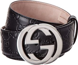 Gucci Signature Leather Belt