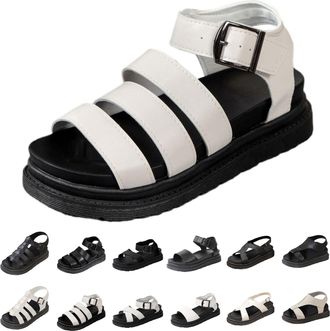 Generic orthopedic sandals women,Ladies Sandals UK Womens Fashion Flat Shoes Solid Color Shower Slippers Holiday Beach Shoe Summer Versatile Casual Walking Or