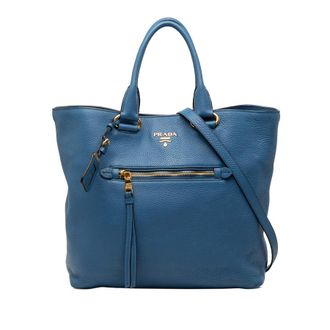 Prada Pre-owned Prada Vitello Daino Open Convertible Tote K1TWFRWKTXIMOV3O