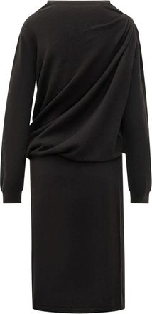 Fabiana Filippi Abito drappeggiato - Nero