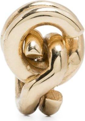 Ouie 14K Yellow Gold Keyring Single Earrings - Mens - 14kt Yellow Gold