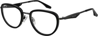 Trussardi Klassiek Rechthoekig Brillenmontuur - Heren - Brillen - Zwart - ONE Size - Accessoires
