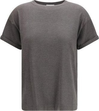 Brunello Cucinelli Gray Nylon Womens T-Shirt