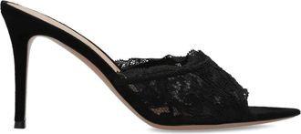 Gianvito Rossi Dames, Schoenen, Zwart, Maat: 38 EU Leer