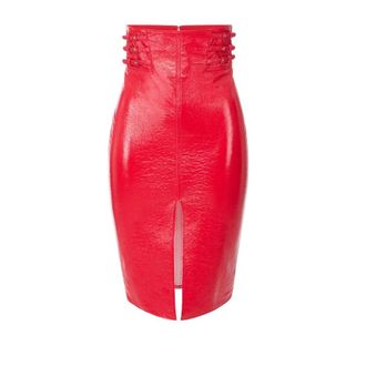 Elisabetta Franchi Mujer, Faldas, Rojo, Talla: L