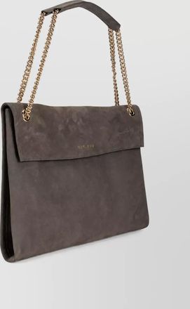 Orciani leather shoulder bag
