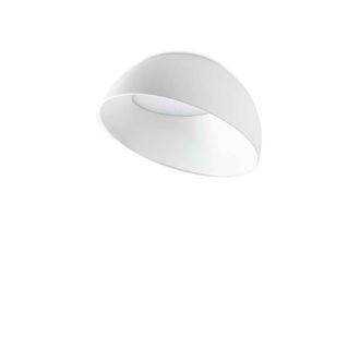 Netlighting Corolla II Bowl Semi Flush Ceiling Light White 2800Lm 3000K