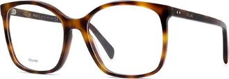 Celine Unisex Black Square Eyeglass Frames CL50027J 056
