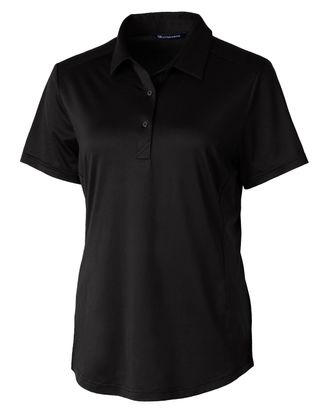 Cutter & Buck Prospect Textured Stretch Womens Short Sleeve Polo Shirt