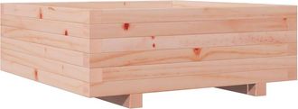 vidaXL Jardinera De Madera Maciza Douglas 70x70x26,5 Cm Vidaxl