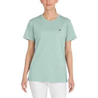 Dalix Womens Lil Matcha Jersey Tee in Dusty Blue at Nordstrom, Size Small