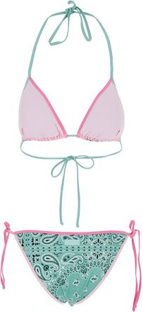 MC2 Saint Barth Girls Bikini Leah Teen String Multicolour Swimsuits Sea Clothing