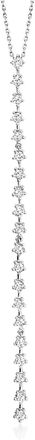 Ross-Simons Diamond Y-Necklace in Sterling Silver