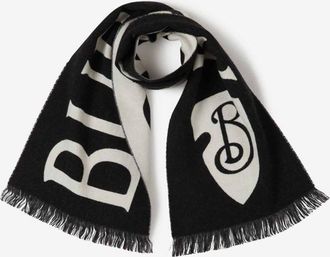 Burberry Wool Logo Scarf
