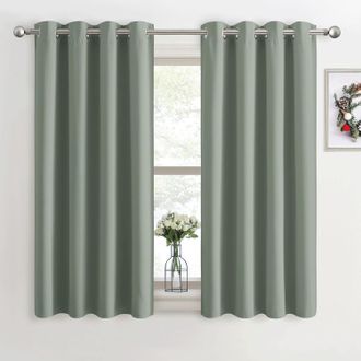 OEM Para Decoraci&oacute;n De Ventanas - Cortinas Opacas (par) Cortinas Lisas Para Sala De Estar, Bloquear La Luz Para Dormitorio/tela Suave Lista Para Colgar Pa