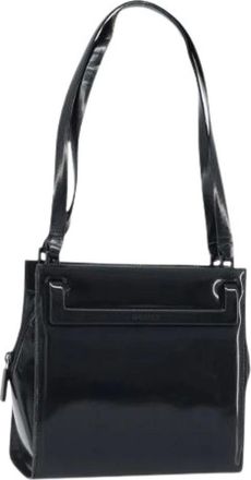 Gucci Pre-owned Shoulder Bags, female, Black, Size: ONE SIZE Pre-owned Vintage Tote Bag