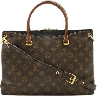 Louis Vuitton Pre-owned Handbags, female, Brown, Size: ONE SIZE Pre-owned Vintage Canvas Handbag