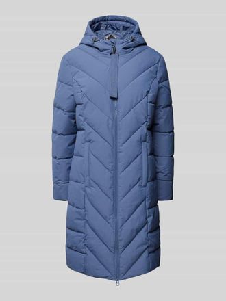 Fransa Steppmantel mit Kapuze Modell maise in Blau, Größe XL