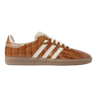 adidas Limited Edition Bruine Croco Sneakers - Heren - Skateschoenen - Bruin - 38 EU - Leer - Fitness
