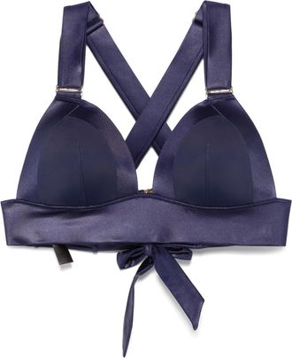 Marlies Dekkers Top bikini Cache Coeur - Blu