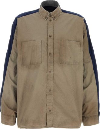 Balenciaga Multicolor Cotton And Polyester Shirt