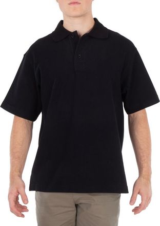 Burberry Ekd Cotton Polo Shirt, Size Medium