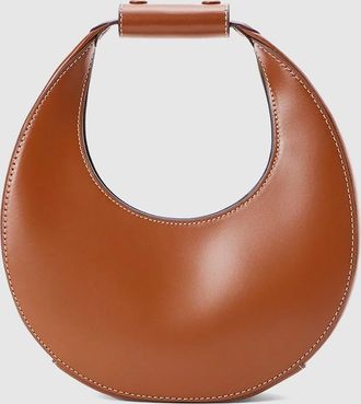 Staud Sac Mini Moon Bag Tan