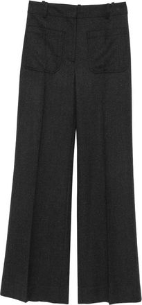 Victoria Beckham Mujer, Pantalones, Gris, Talla: M