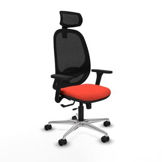 Piqueras y Crespo Silla De Oficina Piqueras Y Crespo Cilanco Negro Ergon&oacute;mica