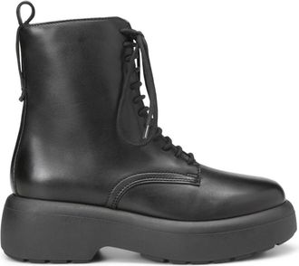 Marc O'Polo Schoenen, Dames, Zwart, 41 EU, Leer, Hayla 2A Enkellaarzen