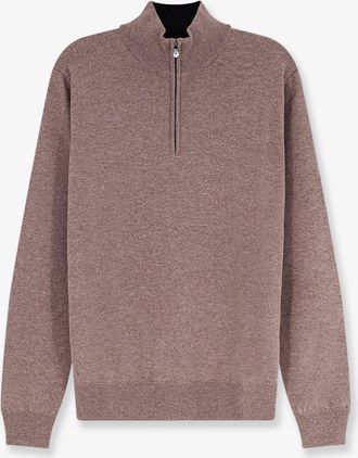 Corneliani Maglia con mezza zip in cotone - CORNELIANI - gender_Man
