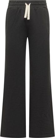 Palm Angels Black Relaxed Drawstring Pants