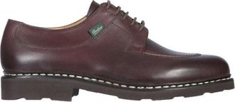 Paraboot Classic Brown Calf Leather Lace-Up Dress Shoes