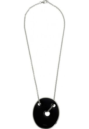Breil Womens TJ0821 Ladies Necklace - Black Stainless Steel - One Size