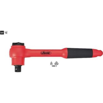 Vigor V3342 Llave De Carraca Reversible 255 Mm Robusta