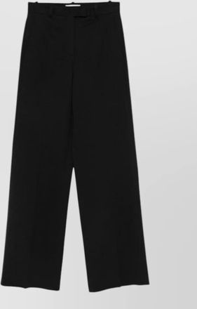 Circolo 1901 wide leg cotton trousers belt loops pockets